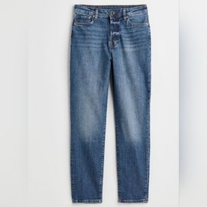 2/$25 NWT H&M Mom Fit Denim Jeans Ultra High Waist, Ankle length